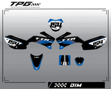 TTR 110 Full graphic kit. Total Performance graphics offers a wide range of custom MX graphics for you to choose from to get your bike looking good!