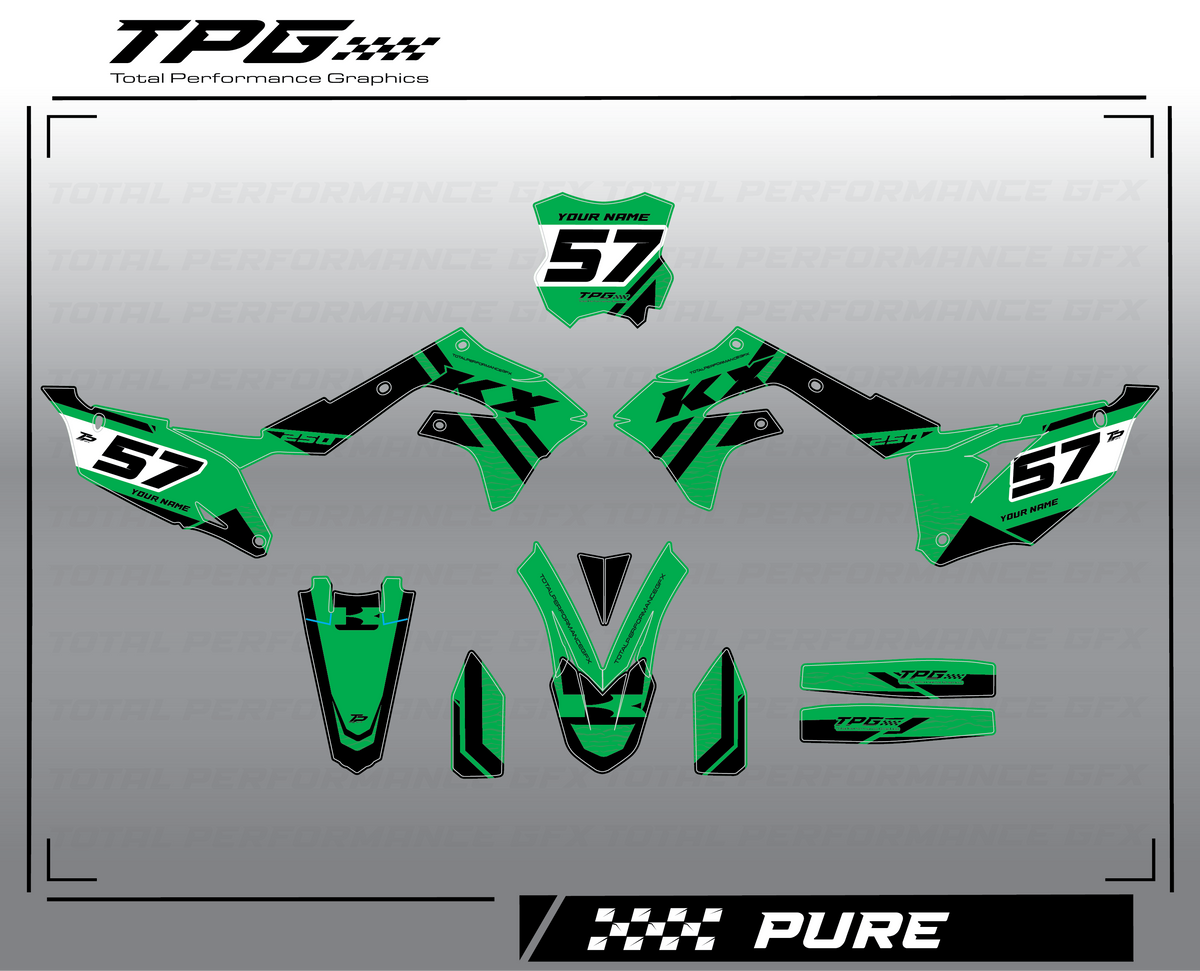 Total Performance GFX-PURE Full Kit For Kawasaki – TOTAL