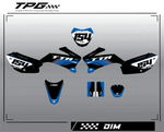 TTR 110 Full graphic kit. Total Performance graphics offers a wide range of custom MX graphics for you to choose from to get your bike looking good! 