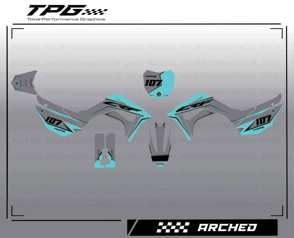 ARCHED FULL KIT - HONDA – TOTAL PERFORMANCE GFX